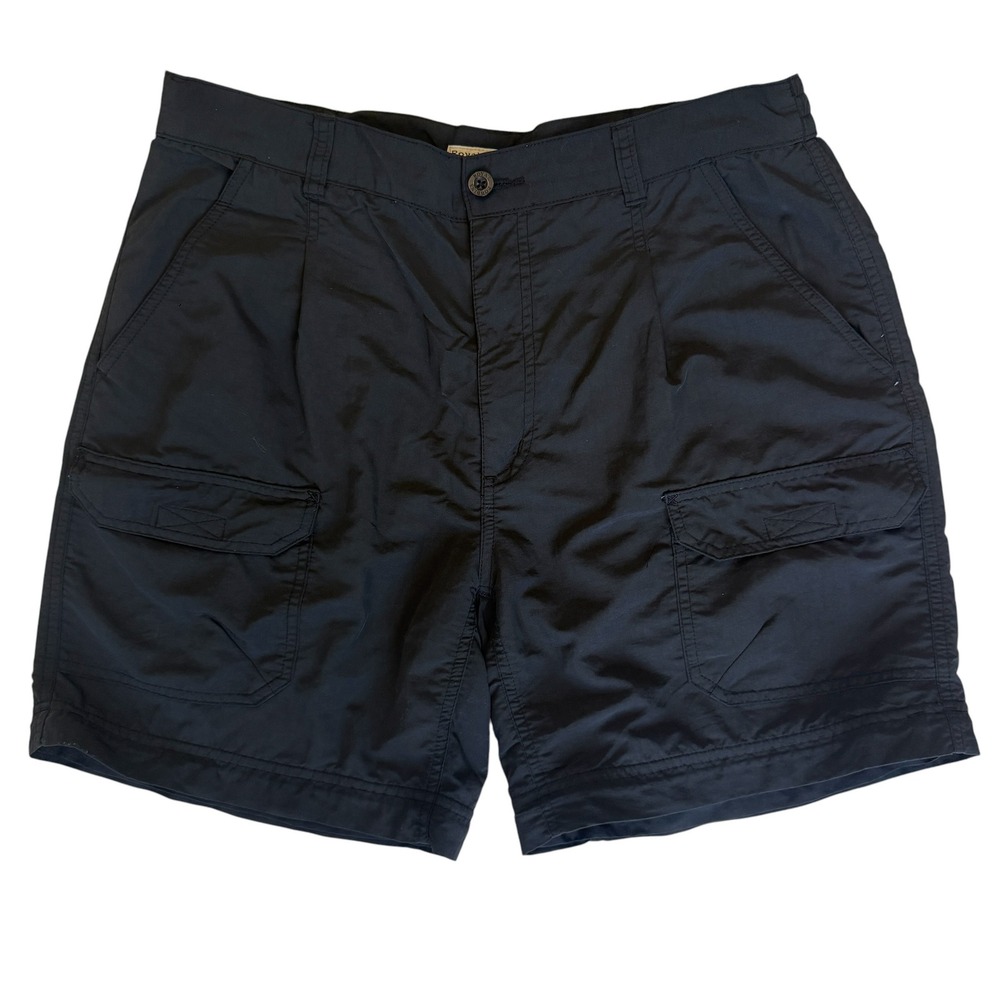 Royal Robbins Womens Cargo Hiking Shorts Sz 10 Black Quick Dry Gorpcore Travel